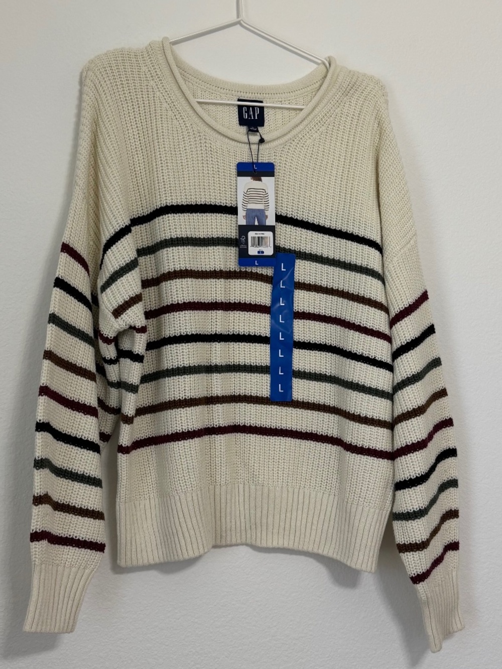 GAP stripe knit sweater NWT